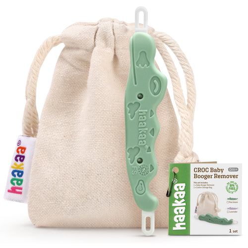 haakaa BabyCroc Dual-Ended Ear & Nose Cleaner
