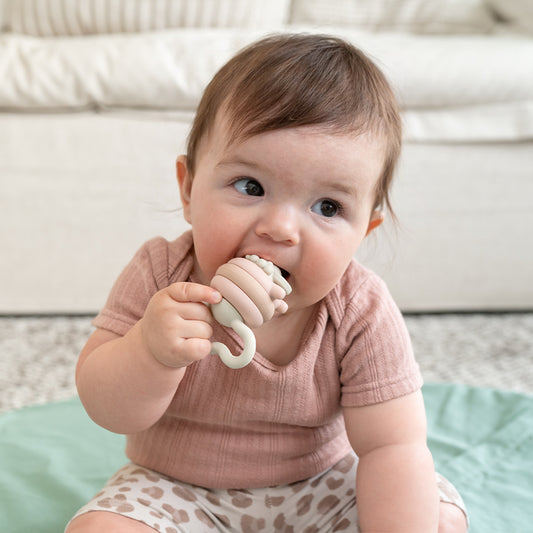 Twisty Tilly Silicone Sheep Teether.