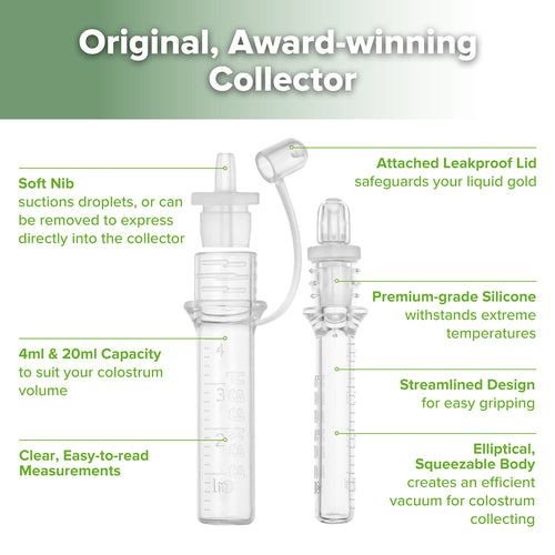 Silicone Colostrum Collector (Medical Grade & Pre-Sterilized)