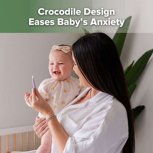 haakaa BabyCroc Dual-Ended Ear & Nose Cleaner