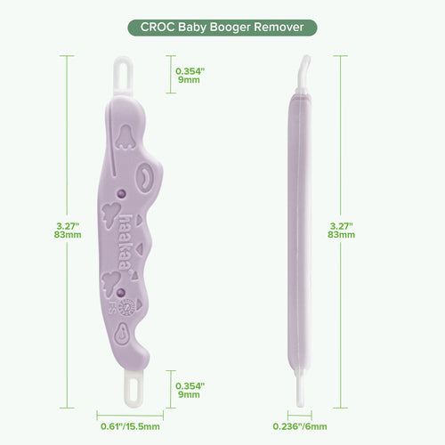 haakaa BabyCroc Dual-Ended Ear & Nose Cleaner