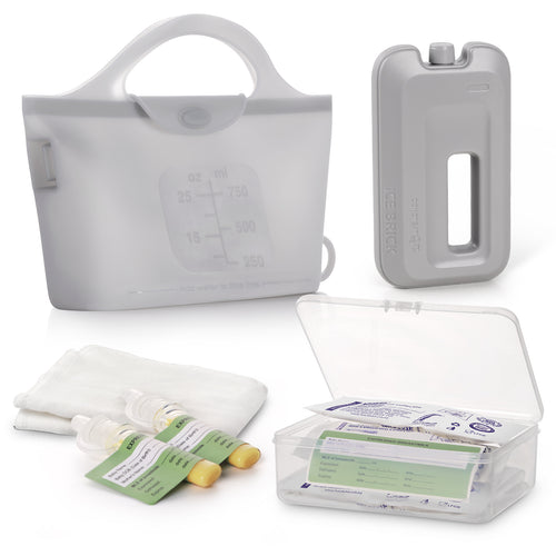 Colostrum Essentials Pack - 4ml Collector (6pcs) + 750ml Steriliser Bag + Ice Brick