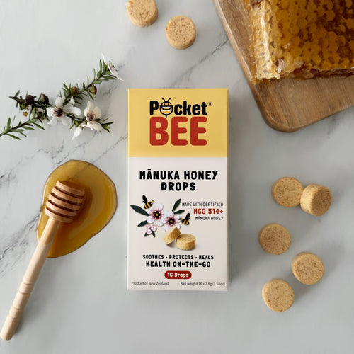Pocketbee Mānuka Honey Drops - New Zealand Made