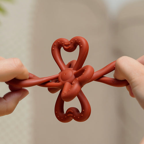 Silicone Clover Teether
