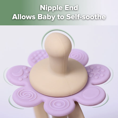 haakaa Silicone Twin Flower Teether