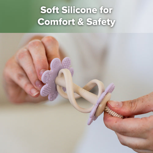 haakaa Silicone Twin Flower Teether