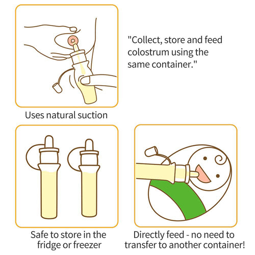 Silicone Colostrum Collector
