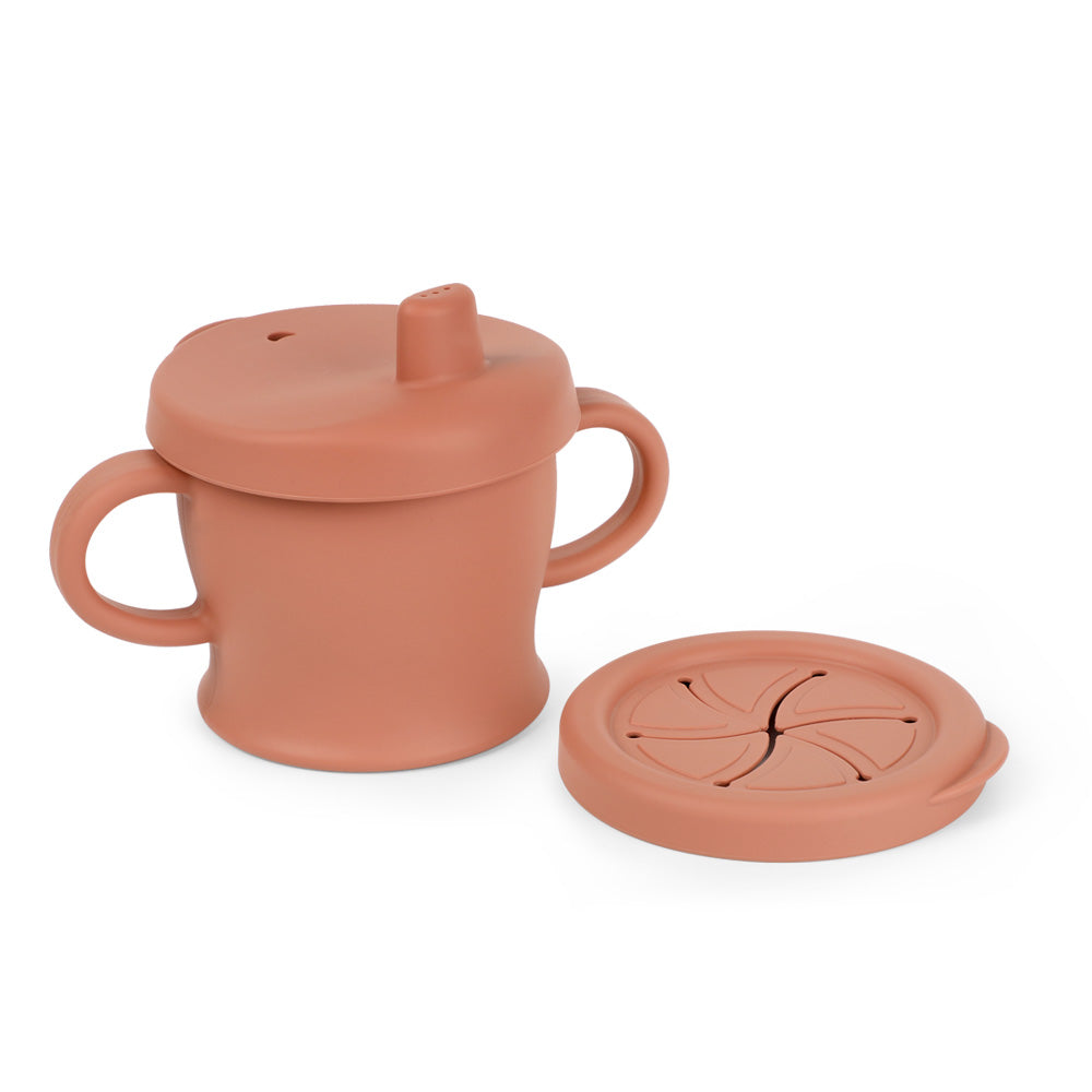 Silicone Sip-N-Snack Cup (250ml) | Haakaa.