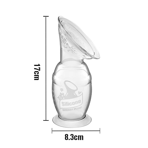 Generation 2 100/150ml Silicone Breast Pump with Suction Base