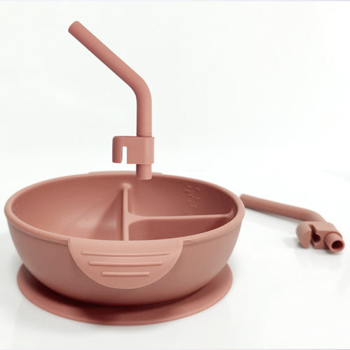 Silicone Divided Suction Bowl