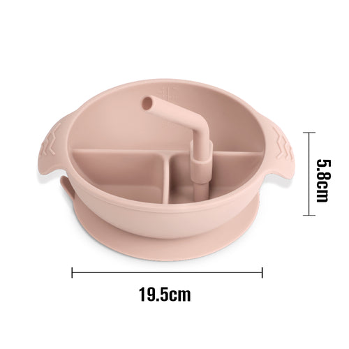 Silicone Divided Suction Bowl