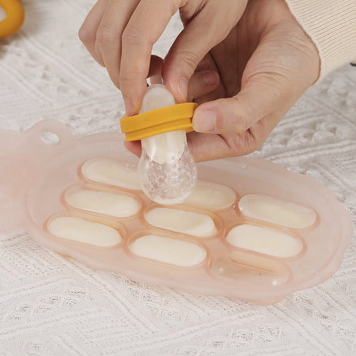 Pineapple Silicone Nibble Tray (with Label Slot)