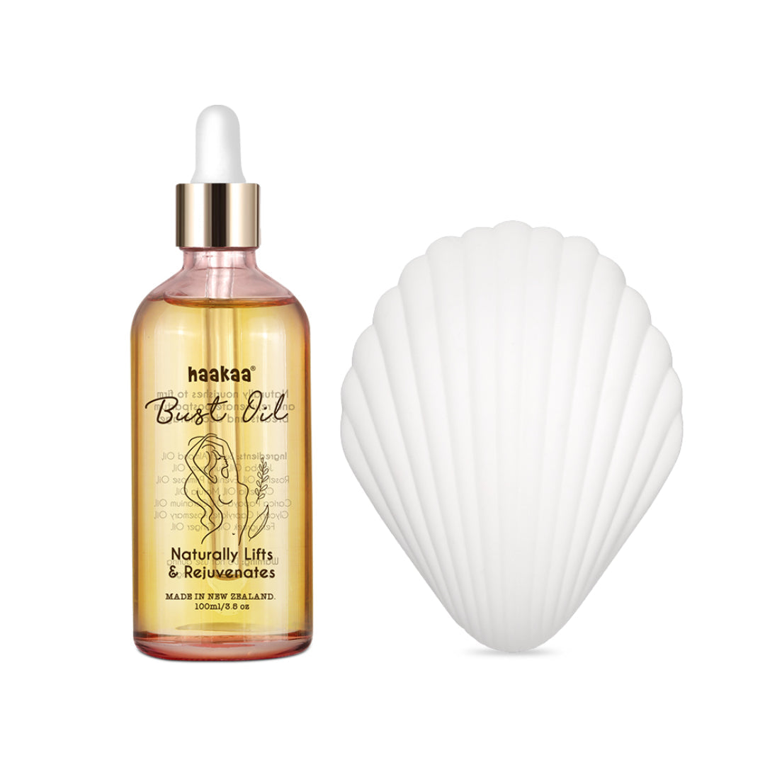 Haakaa Bust Oil and Breast Massager Combo