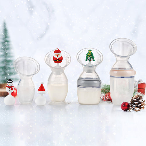 Silicone Breast Pump Christmas Stopper