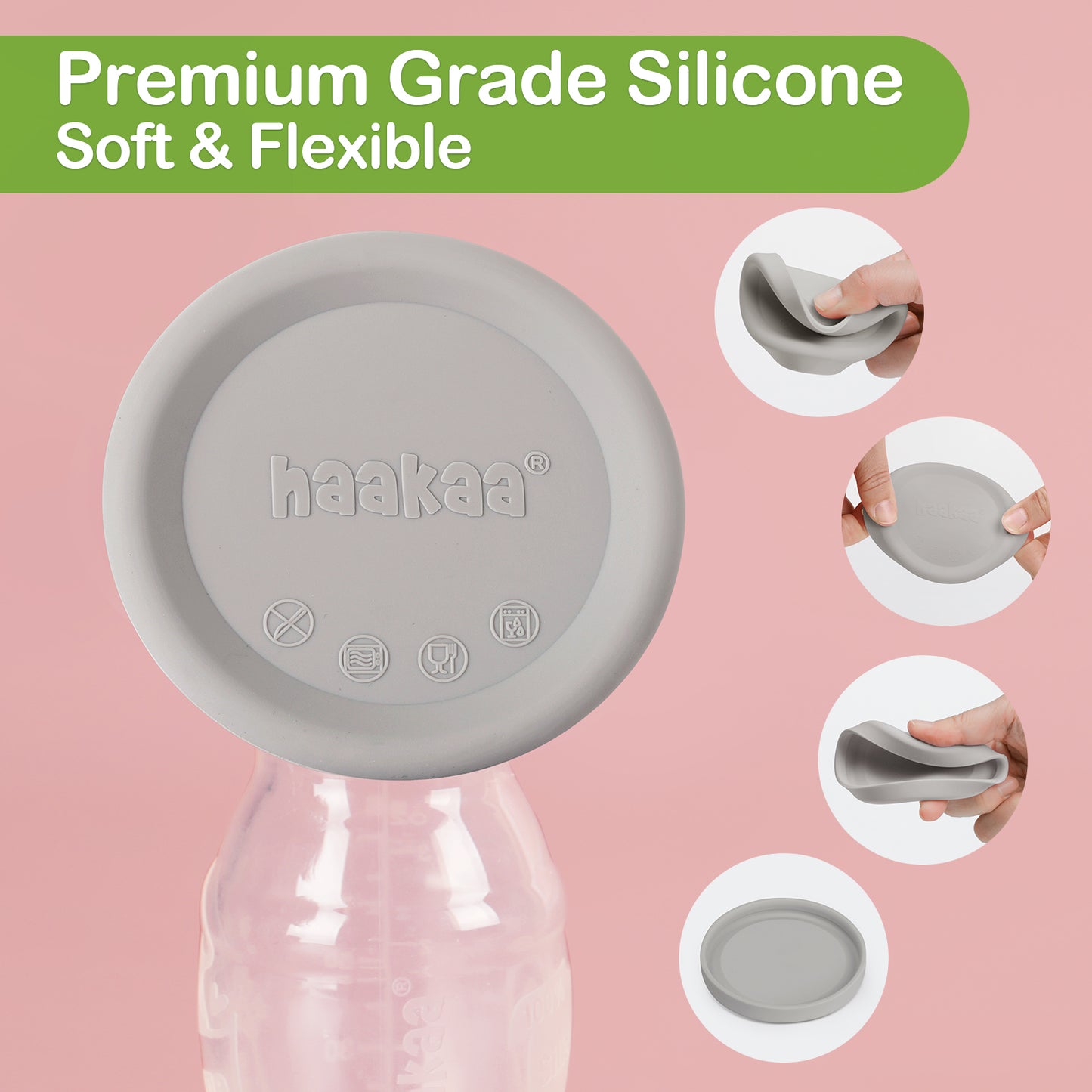 Silicone Breast Pump Cap.