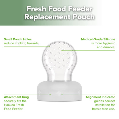 Fresh Food Feeder One-piece Replacement Pouch - L
