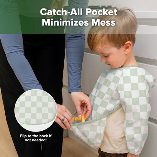 haakaa Long-sleeved Smock Bib