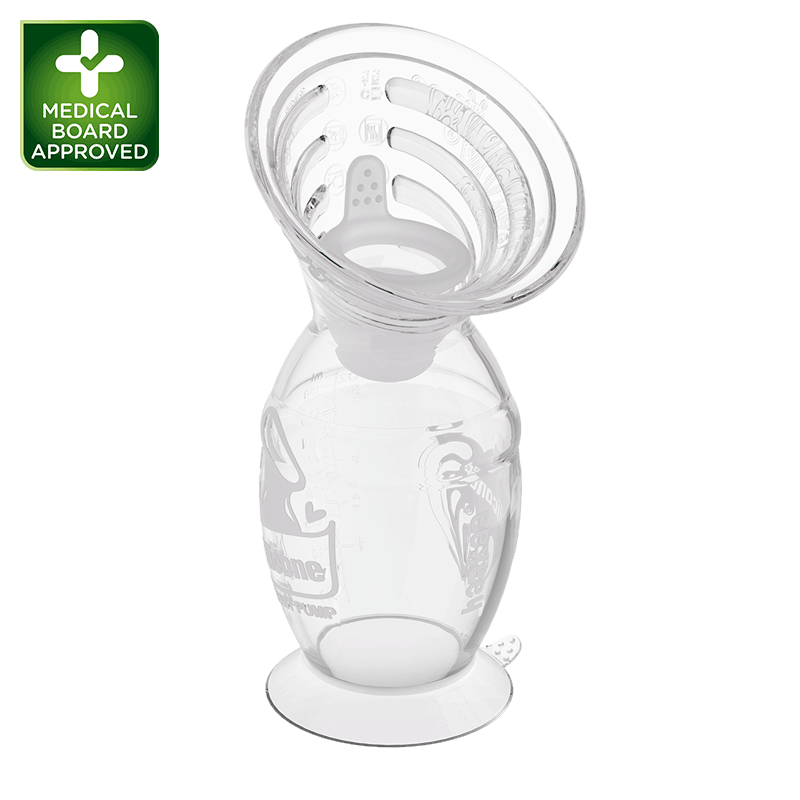 Gen. 2+ Silicone Manual Breast Pump + SpillGUARD Insert