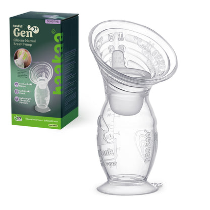 Gen. 2+ Silicone Manual Breast Pump + SpillGUARD Insert