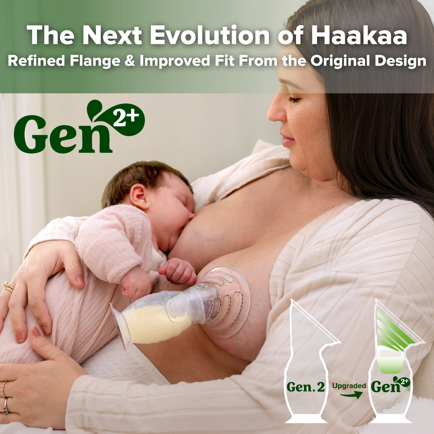 Gen. 2+ Silicone Manual Breast Pump + SpillGUARD Insert