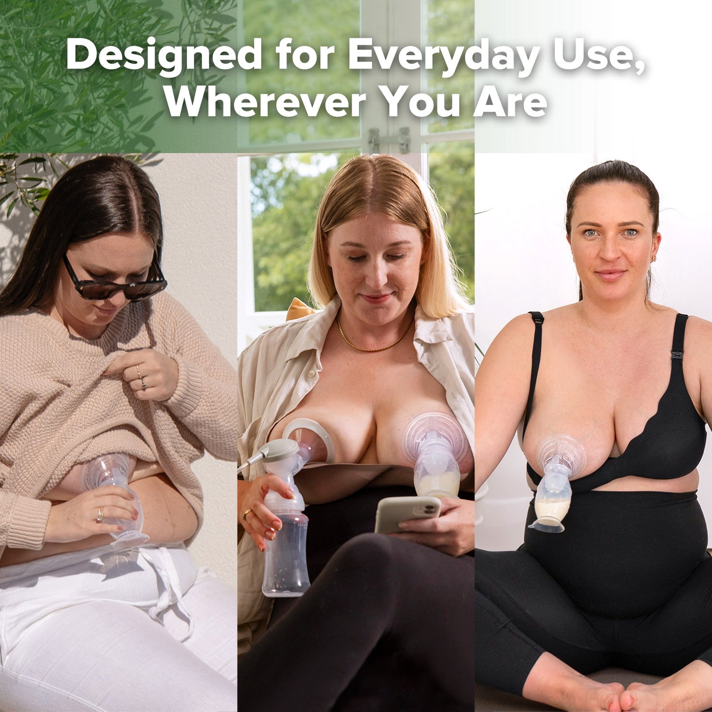 Gen. 2+ Silicone Manual Breast Pump + SpillGUARD Insert