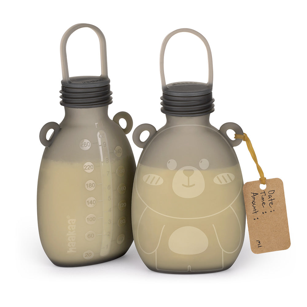 Happii Bear Silicone Milk Storage Bag