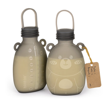 Happii Bear Silicone Milk Storage Bag