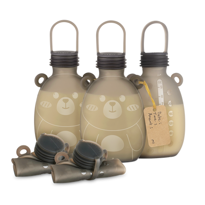 Happii Bear Silicone Milk Storage Bag
