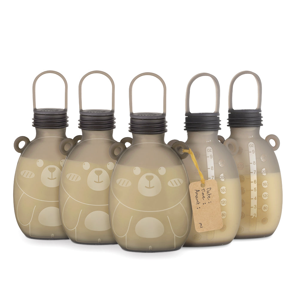 Happii Bear Silicone Milk Storage Bag