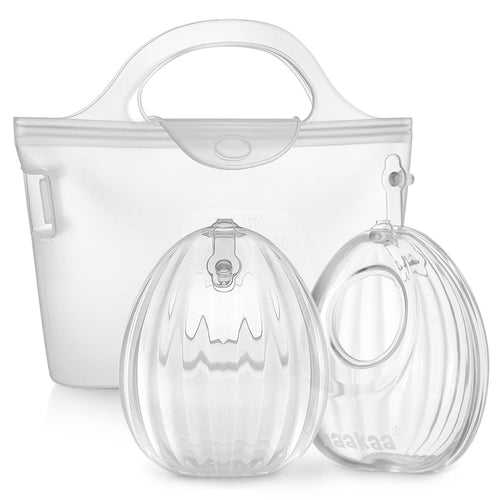 Shell Wearable Silicone Pump (Medical-Grade Silicone, 75ml/120ml)