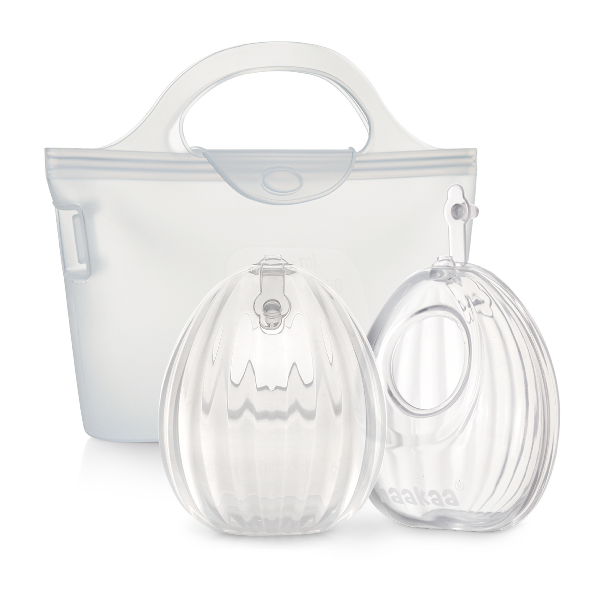 Shell Wearable Medical-Grade Silicone Pump (75ml | 120ml)