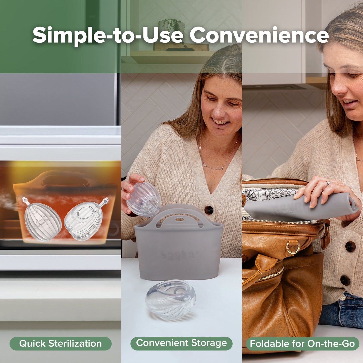 Shell Wearable Medical-Grade Silicone Pump (75ml | 120ml)