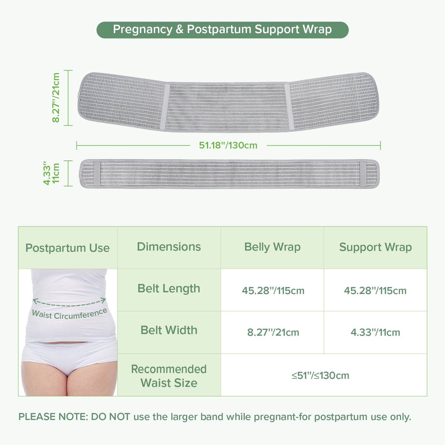 Pregnancy & Postpartum Support Wrap