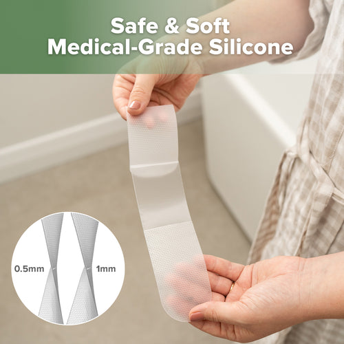 haakaa Mum C-Section Scar Silicone Patches - 6pcs (0.5mm*3 + 1mm*3)