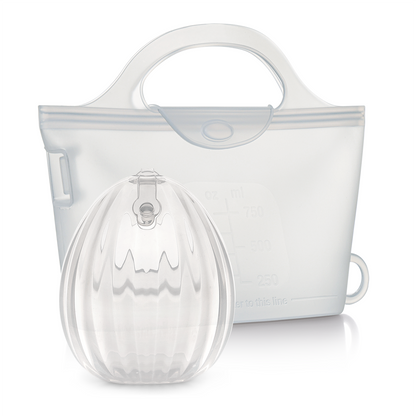 Shell Wearable Medical-Grade Silicone Pump (75ml | 120ml)