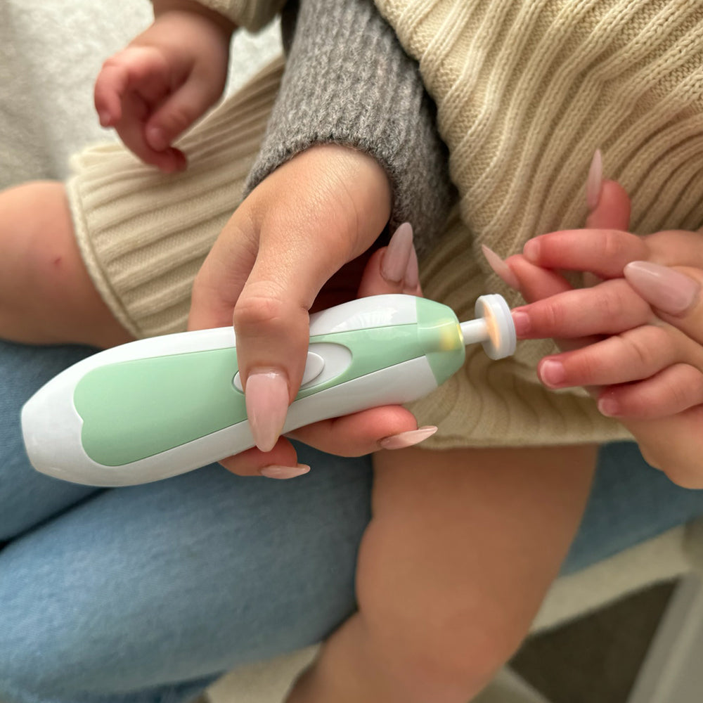 Electric Baby Nail Trimmer – Safe Nail File for Newborns