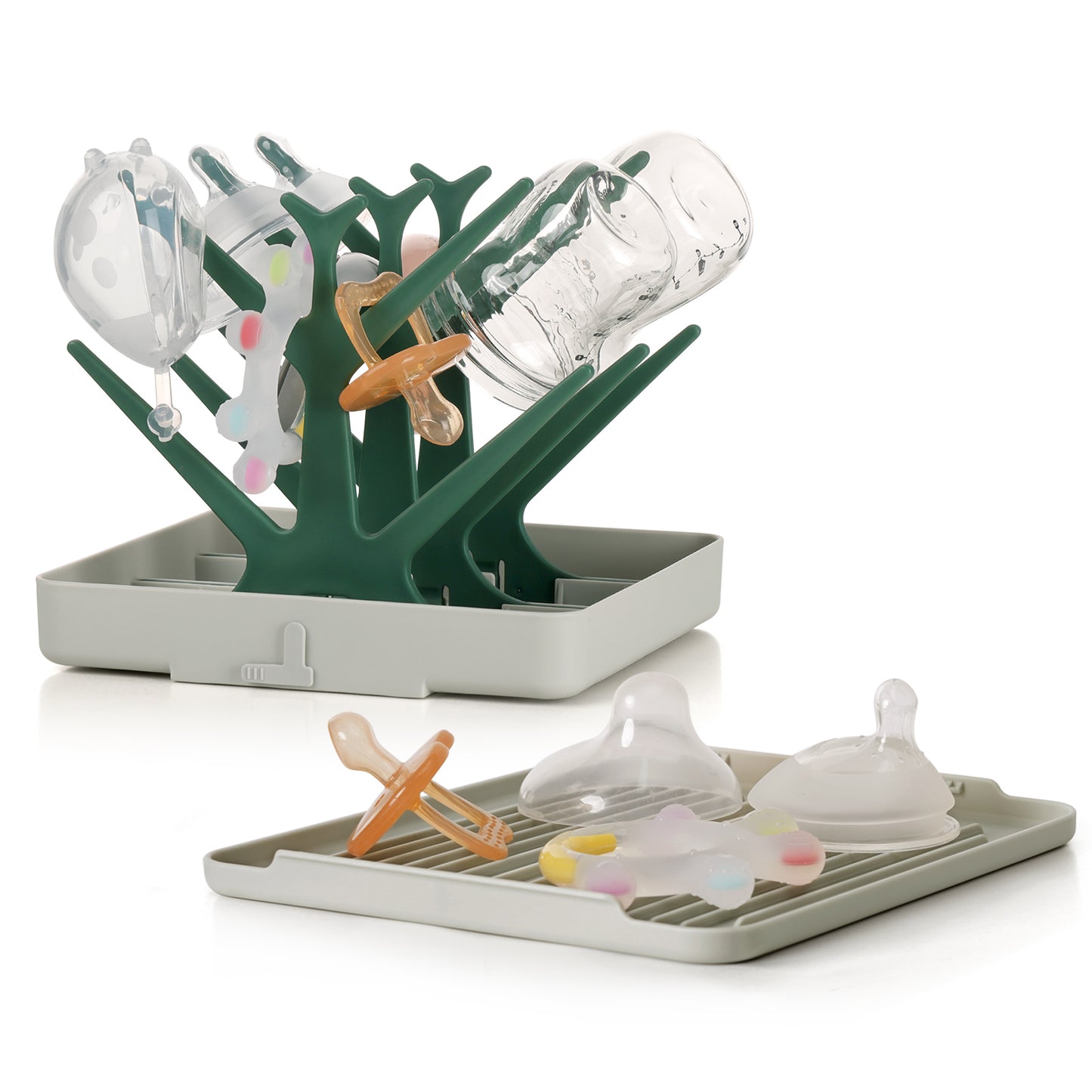 Easy-store Drying Tree & Tray Set (with Lid)