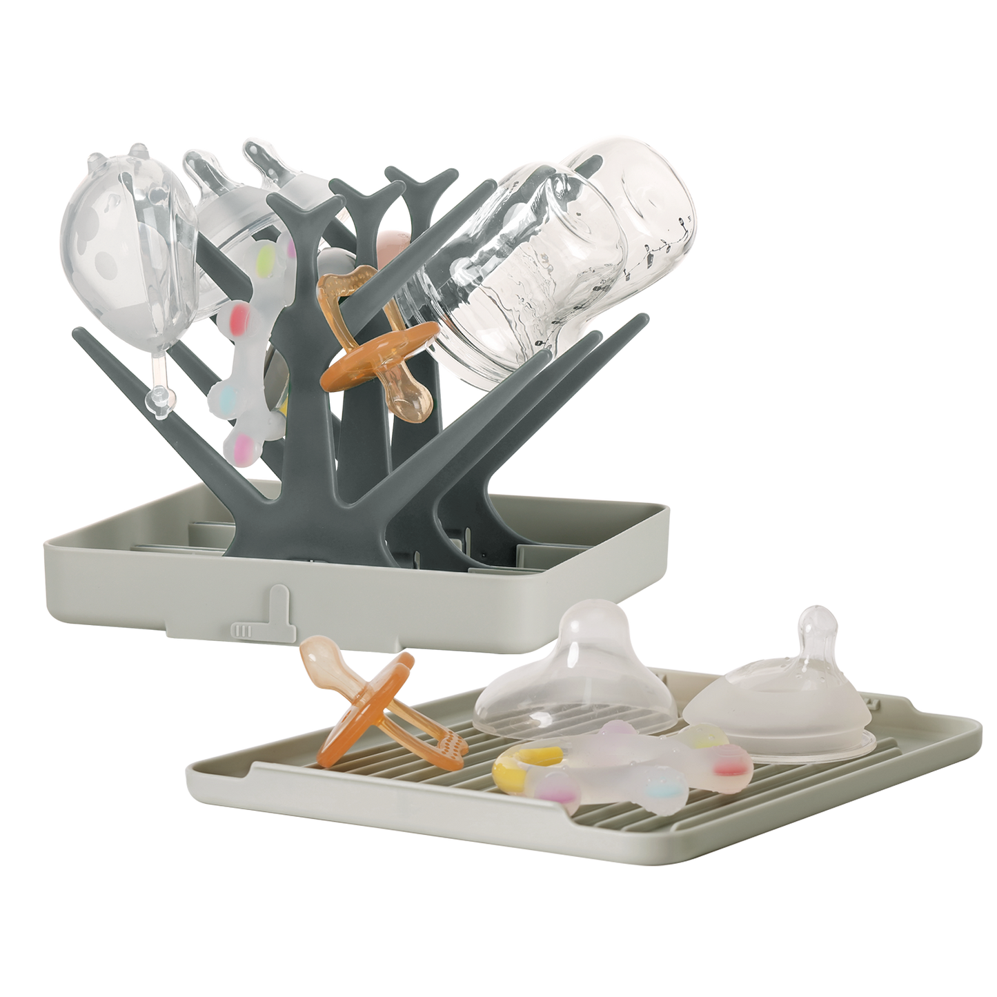 Easy-store Drying Tree & Tray Set (with Lid)