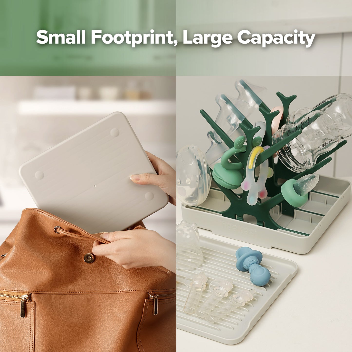 Easy-store Drying Tree & Tray Set (with Lid)