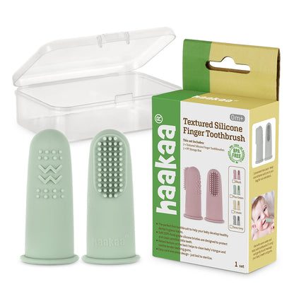 Silicone Finger Toothbrush 2pc