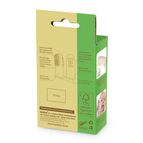 Silicone Finger Toothbrush 2pcs