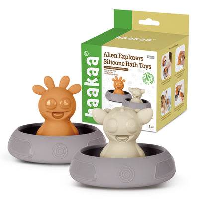 Alien Explorers Silicone Bath Toys.