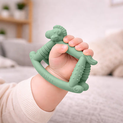 Rosie Rocking Horse Silicone Teether.