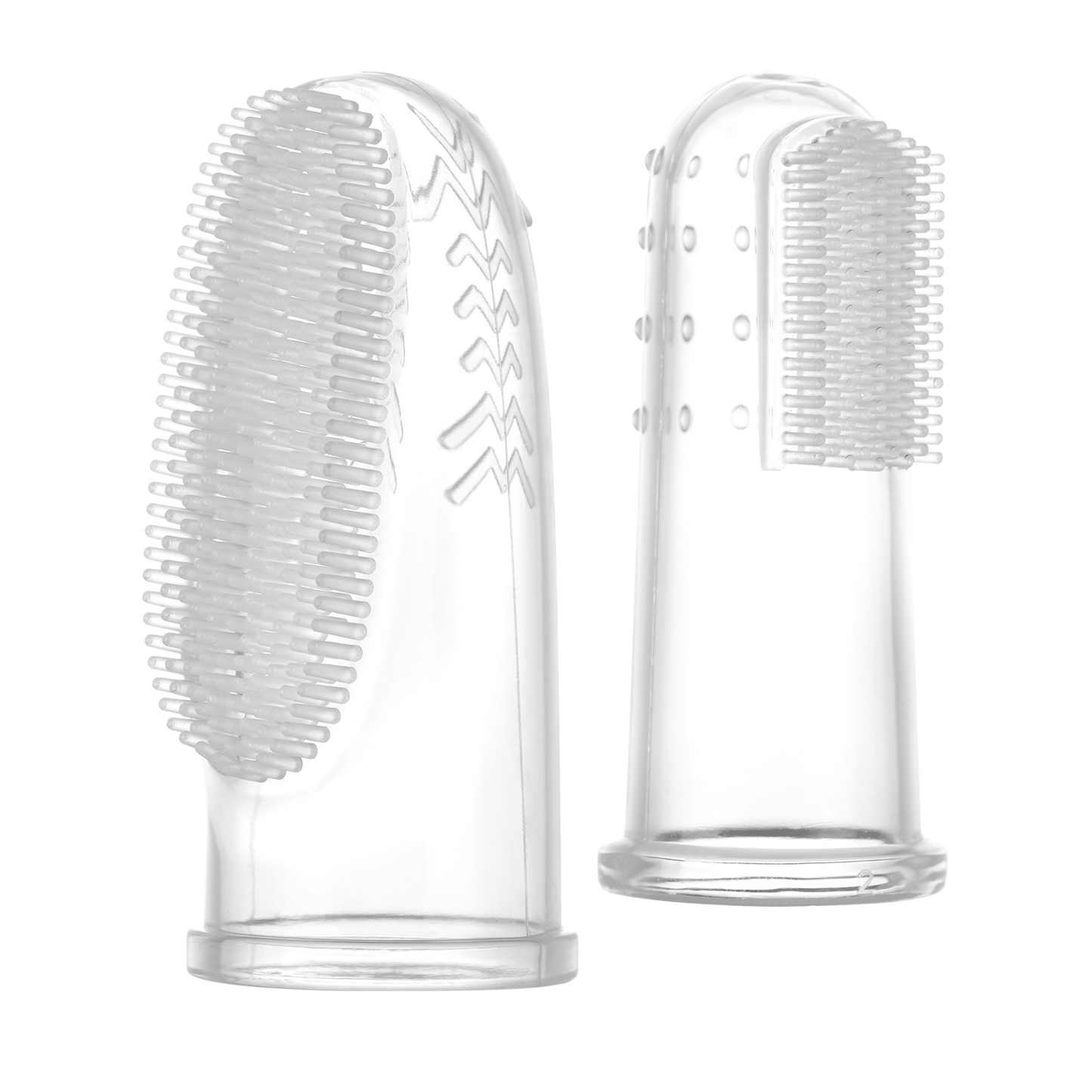 Silicone Finger Toothbrush Set 2pc (S & L)