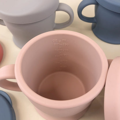 Silicone Sip-N-Snack Cup (250ml) | Haakaa.
