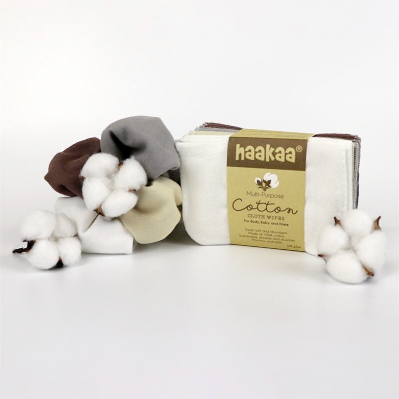 Cotton Cloth Wipes | Haakaa.