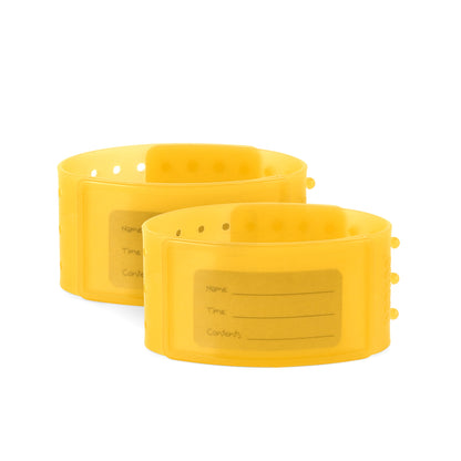 Silicone Adjustable Label Holder ( 2pcs / 4pcs ).