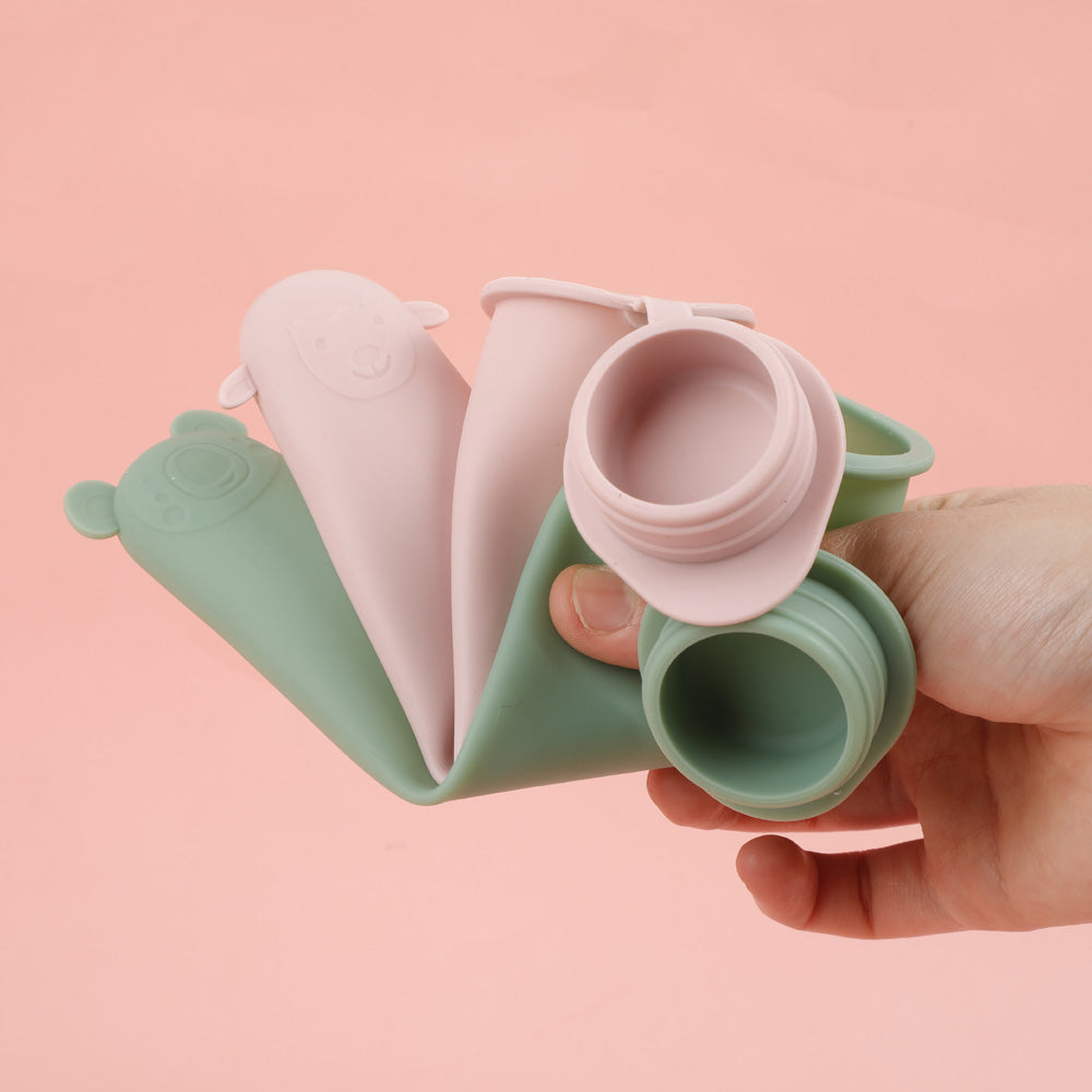 Silicone Ice Pop Mould Set (4 pcs) | Haakaa.