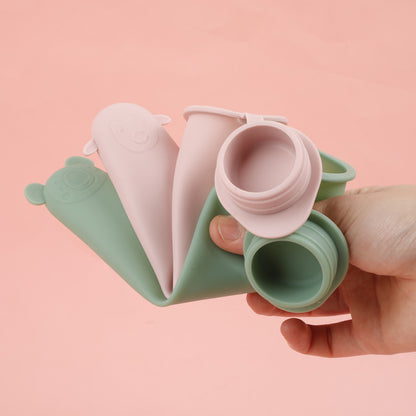 Silicone Ice Pop Mould Set (4 pcs) | Haakaa.