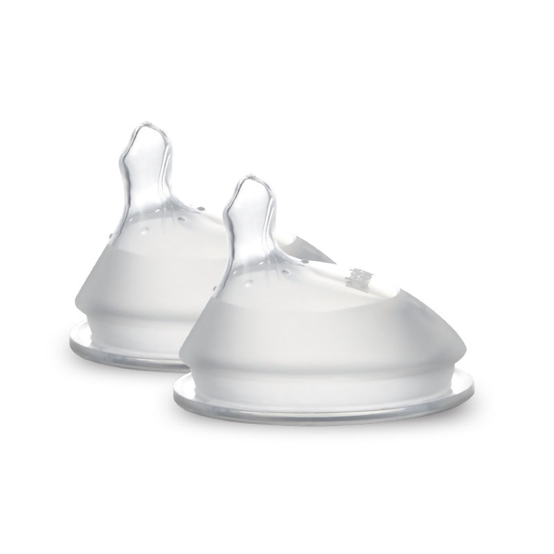 Generation 3 Silicone Orthodontic Bottle Nipple - 2pcs | Haakaa.